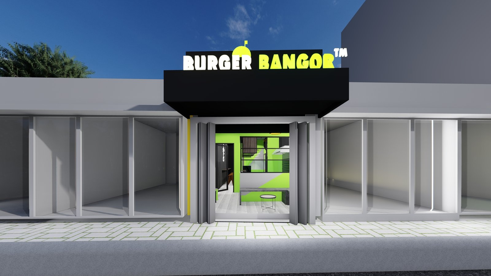 Burger Bangor Pasar Lama